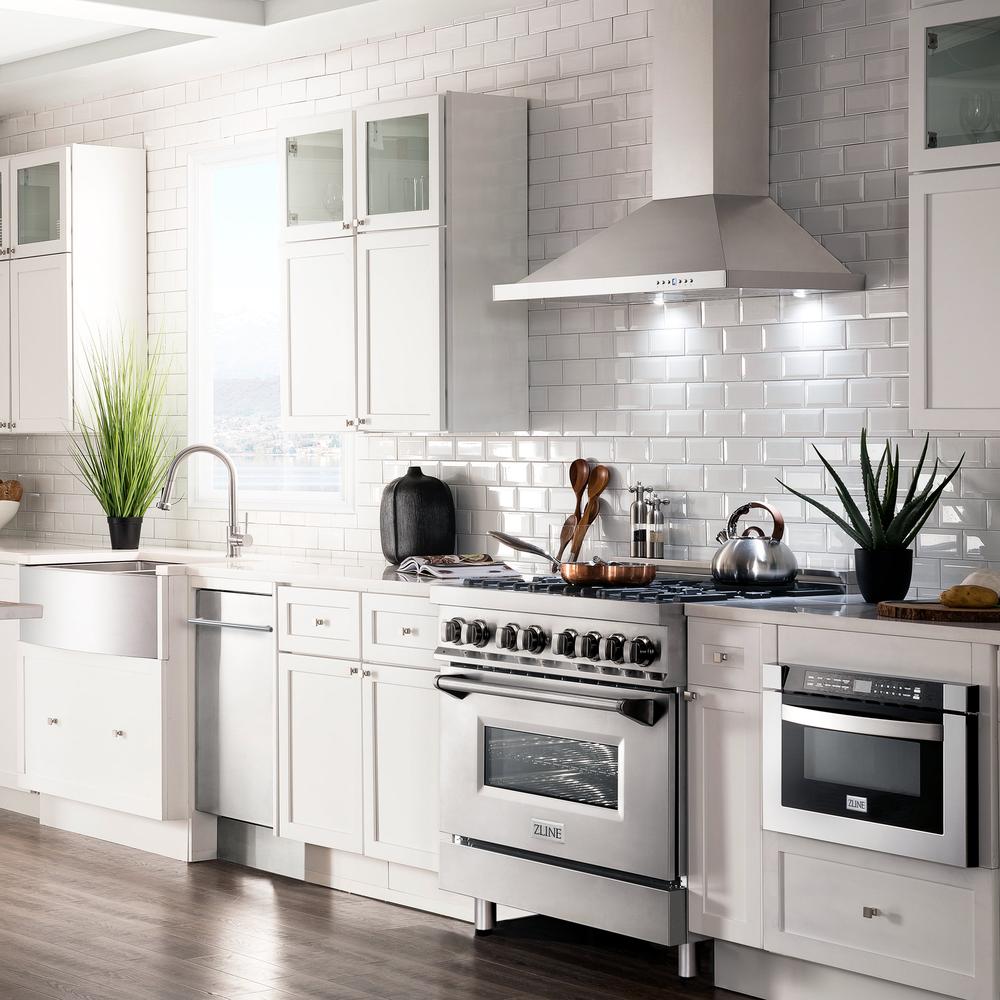 Convertible Vent Wall Mount Range Hood (KB) - 36 Inch KB36