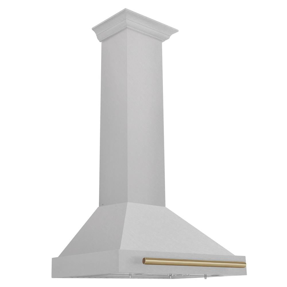 30" Autograph Edition Range Hood with Champagne Bronze Handle KB4SNZ30CB