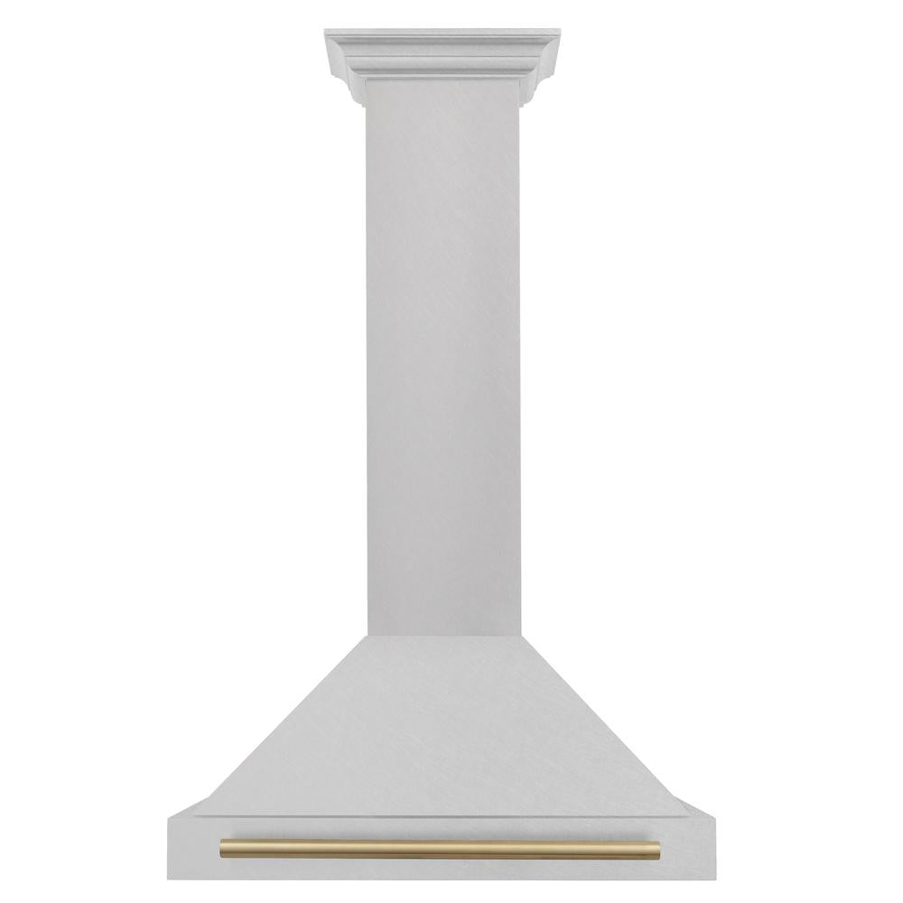 30" Autograph Edition Range Hood with Champagne Bronze Handle KB4SNZ30CB