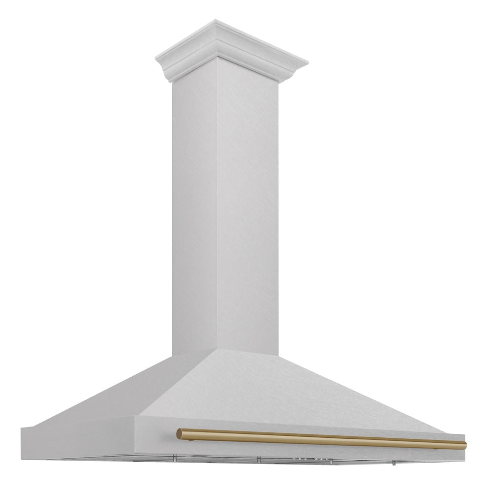 48" Autograph Edition Range Hood with Champagne Bronze Handle KB4SNZ48CB