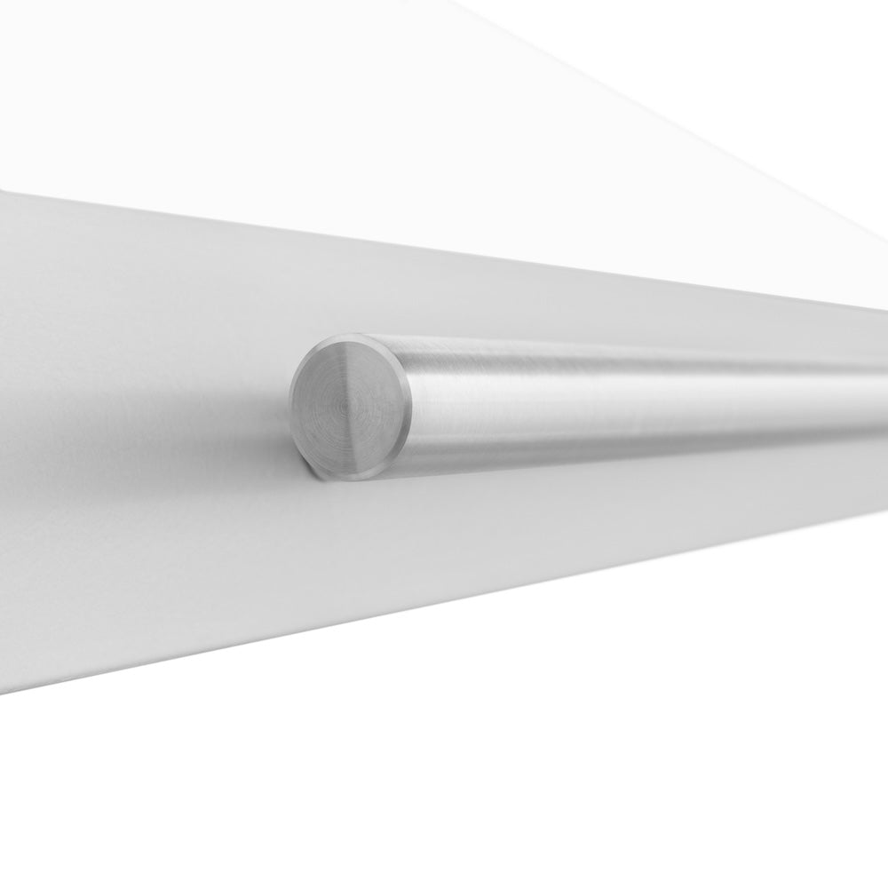 48in. Convertible Stainless Steel Range Hood with White Matte Shell and Stainless Steel Handle KB4STXWM48