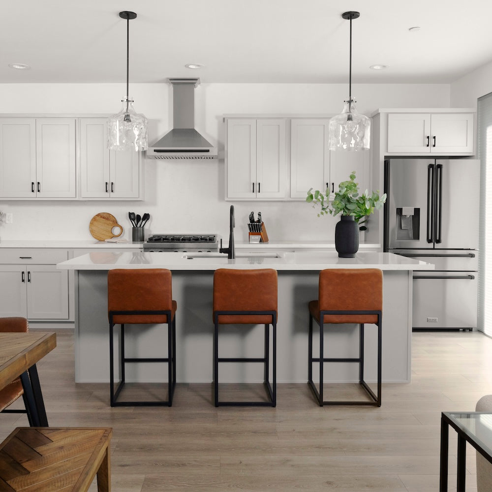 30" Autograph Edition Stainless Steel Range Hood with Stainless Steel Shell and Matte Accents KB4STZ30MB