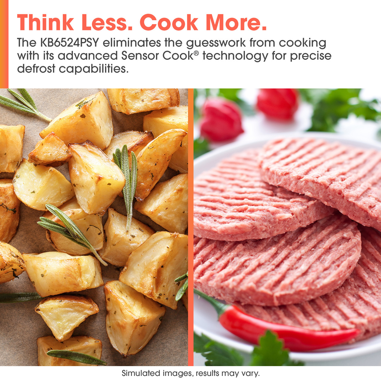 24 In. 1.2 Cu. Ft. 950w Easy Open Stainless Steel Microwave Drawer KB6524PSY