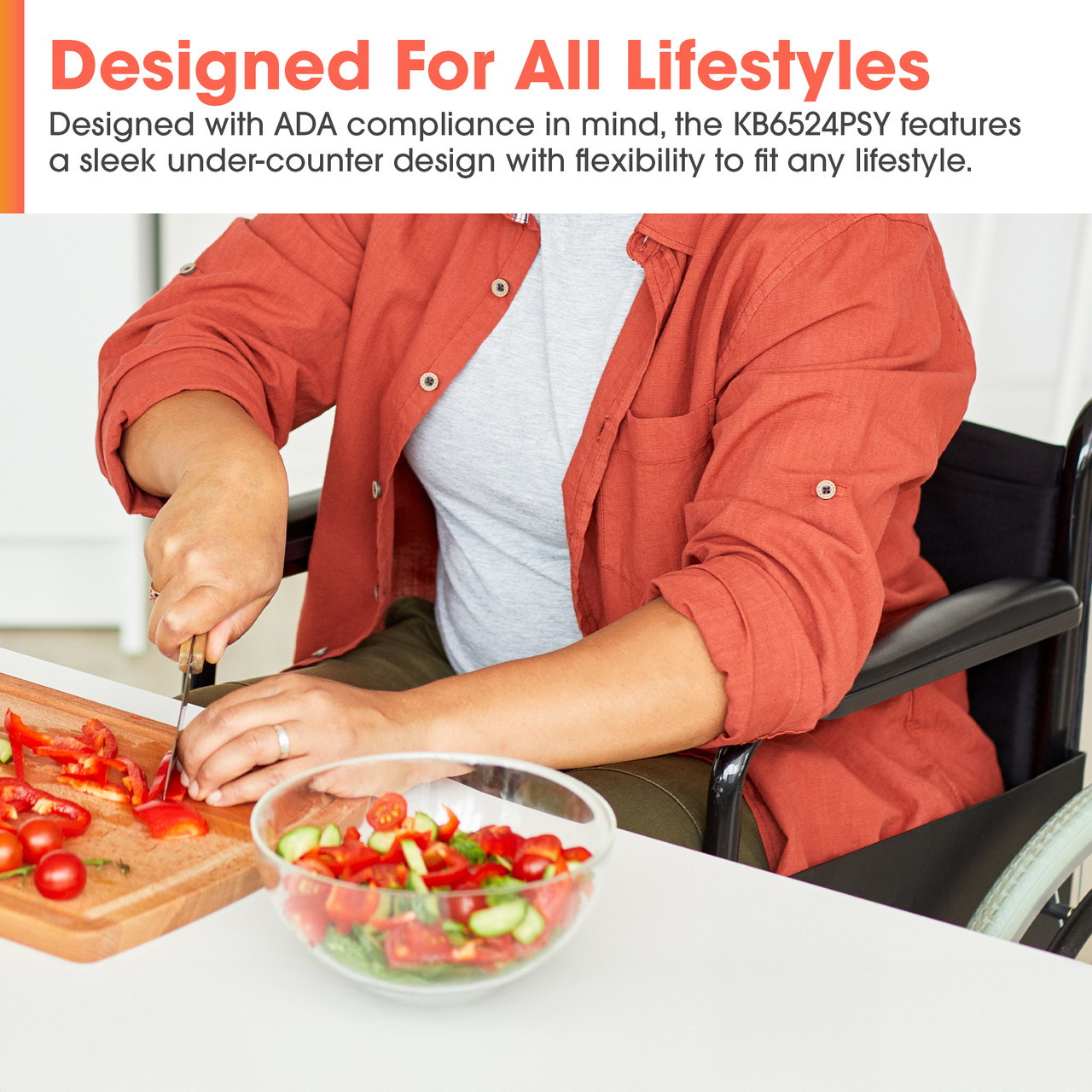 24 In. 1.2 Cu. Ft. 950w Easy Open Stainless Steel Microwave Drawer KB6524PSY