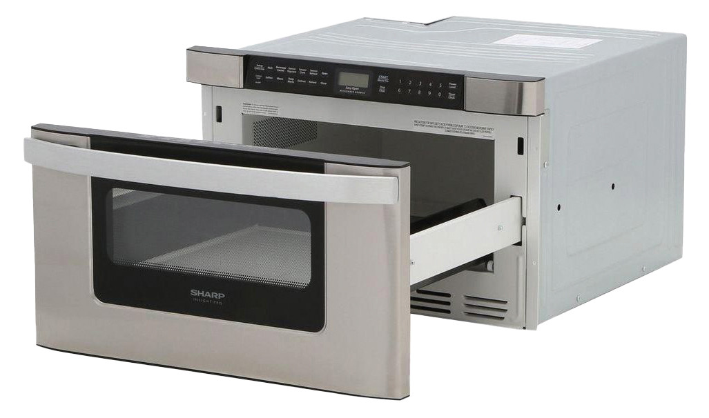 24 In. 1.2 Cu. Ft. 950w Easy Open Stainless Steel Microwave Drawer KB6524PSY