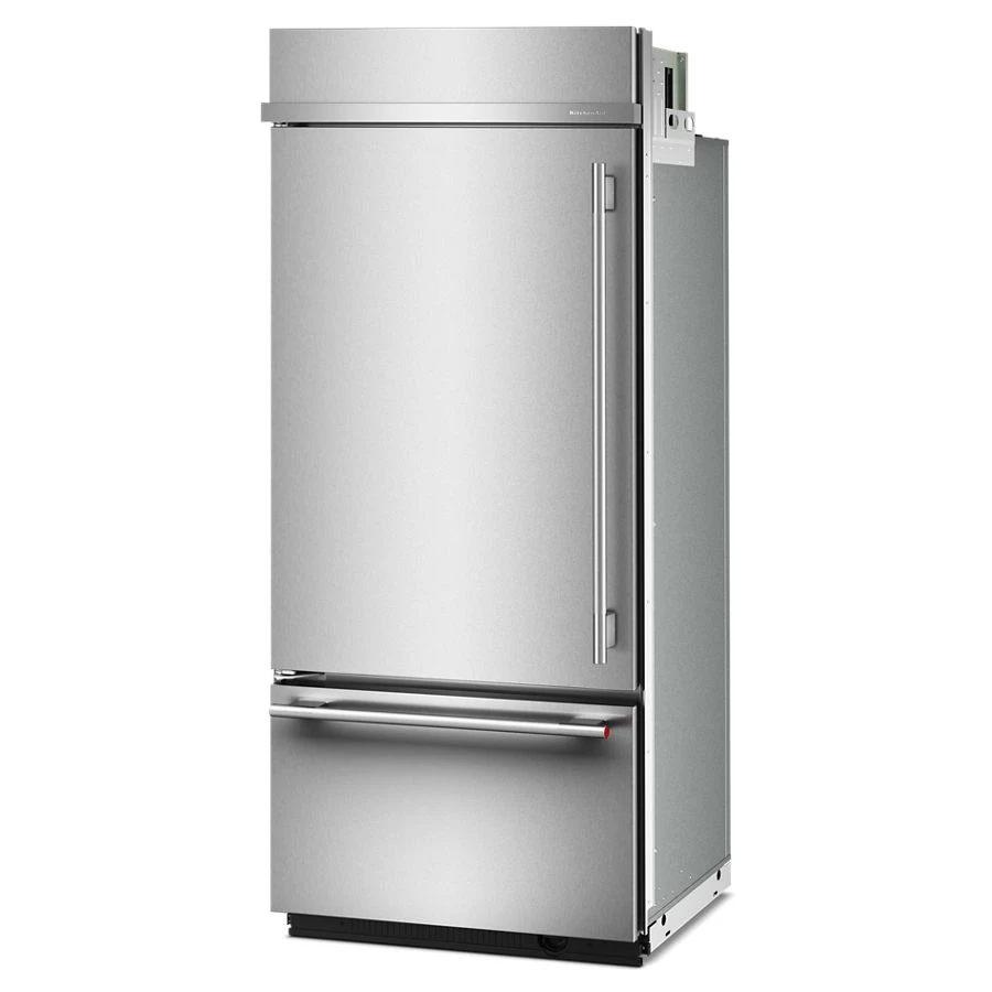 20.8 Cu. Ft. 36" Built-in Bottom Mount Refrigerator With Platinum Interior KBBL336SPS