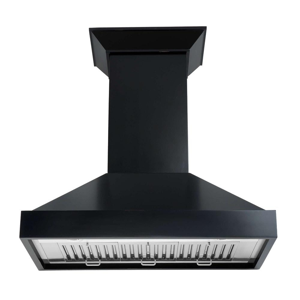 36" Convertible Vent Wooden Wall Mount Range Hood  - 36 inch KBCC36