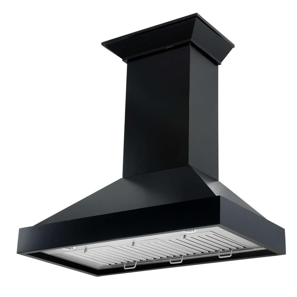 36" Convertible Vent Wooden Wall Mount Range Hood  - 36 inch KBCC36