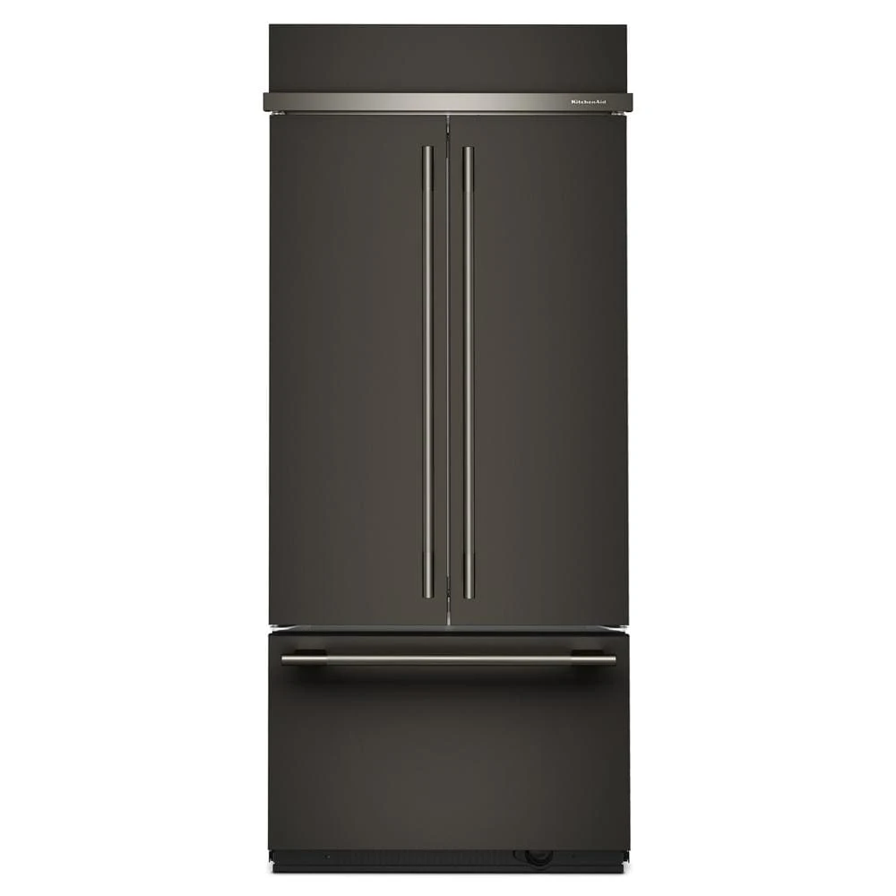 20.8 Cu. Ft. 36" Built-In French Door Bottom Mount Refrigerator with Platinum Interior KBFN536SBE