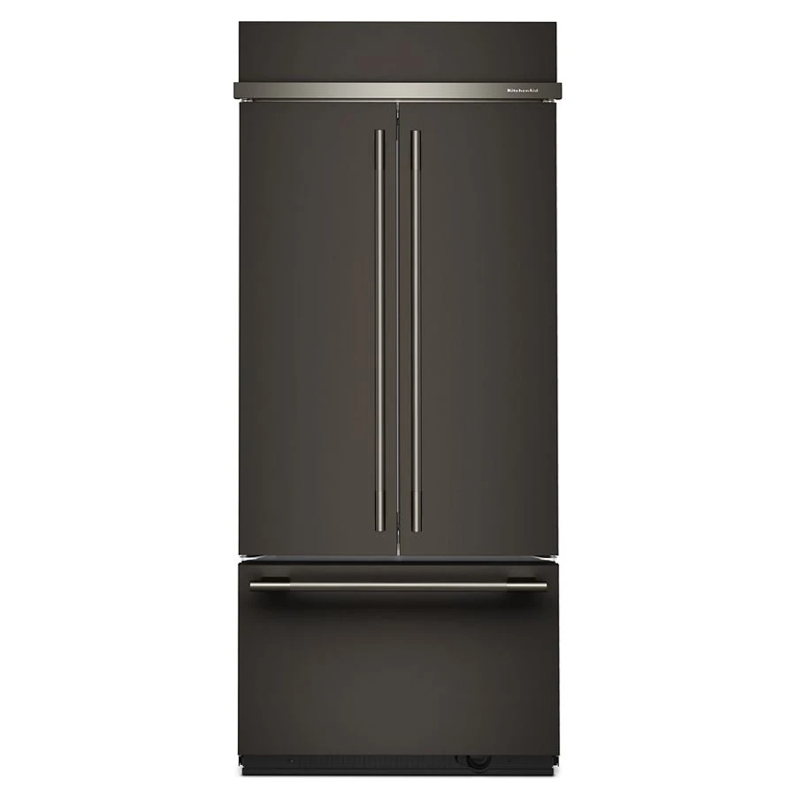 20.8 Cu. Ft. 36" Built-in French Door Bottom Mount Refrigerator With Platinum Interior KBFN536SBE