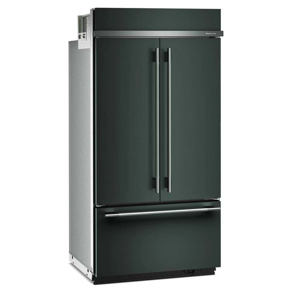 24.2 Cu. Ft. 42" Built-In French Door Bottom Mount Refrigerator with Platinum Interior KBFN542SJP