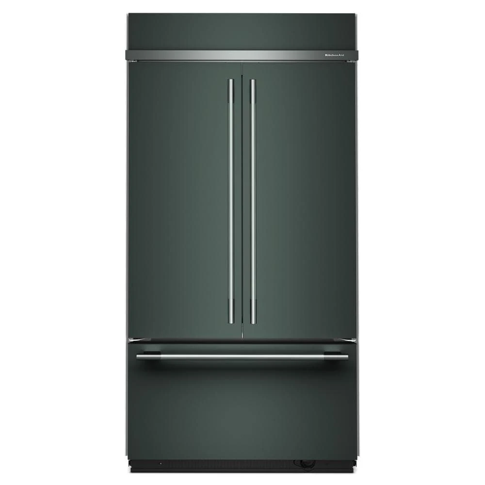 24.2 Cu. Ft. 42" Built-In French Door Bottom Mount Refrigerator with Platinum Interior KBFN542SJP