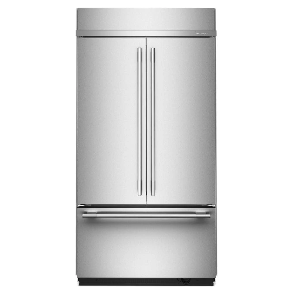 24.2 Cu. Ft. 42" Built-In French Door Bottom Mount Refrigerator with Platinum Interior KBFN542SPS
