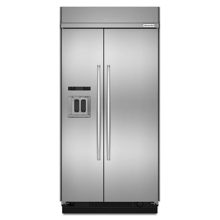 29.5 cu. ft 48-Inch Width Built-In Side by Side Refrigerator with PrintShield Finish KBSD608ESS