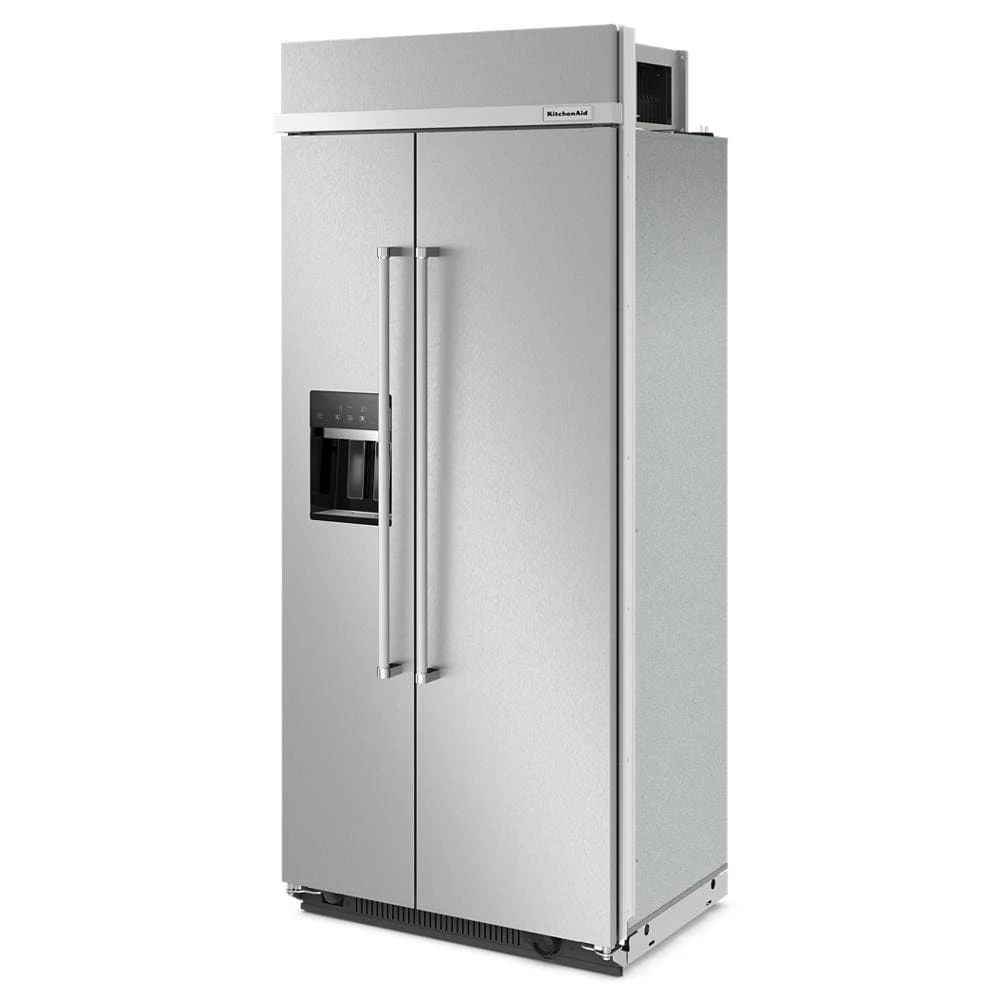 20.8 Cu. Ft. 36" Built-In Side-by-Side Refrigerator with Ice and Water Dispenser KBSD706MPS