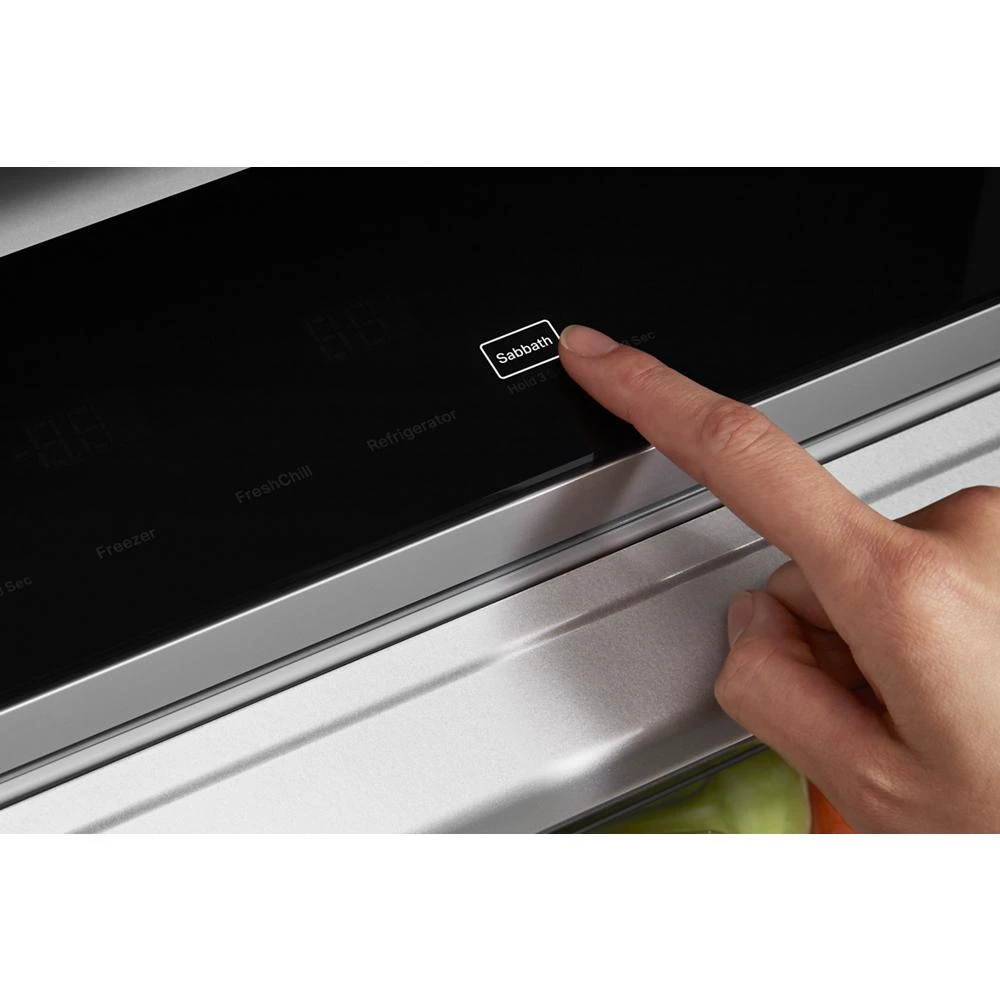 25.5 Cu Ft. 42" Built-In Side-by-Side Refrigerator with PrintShield™ Finish KBSN702MBS