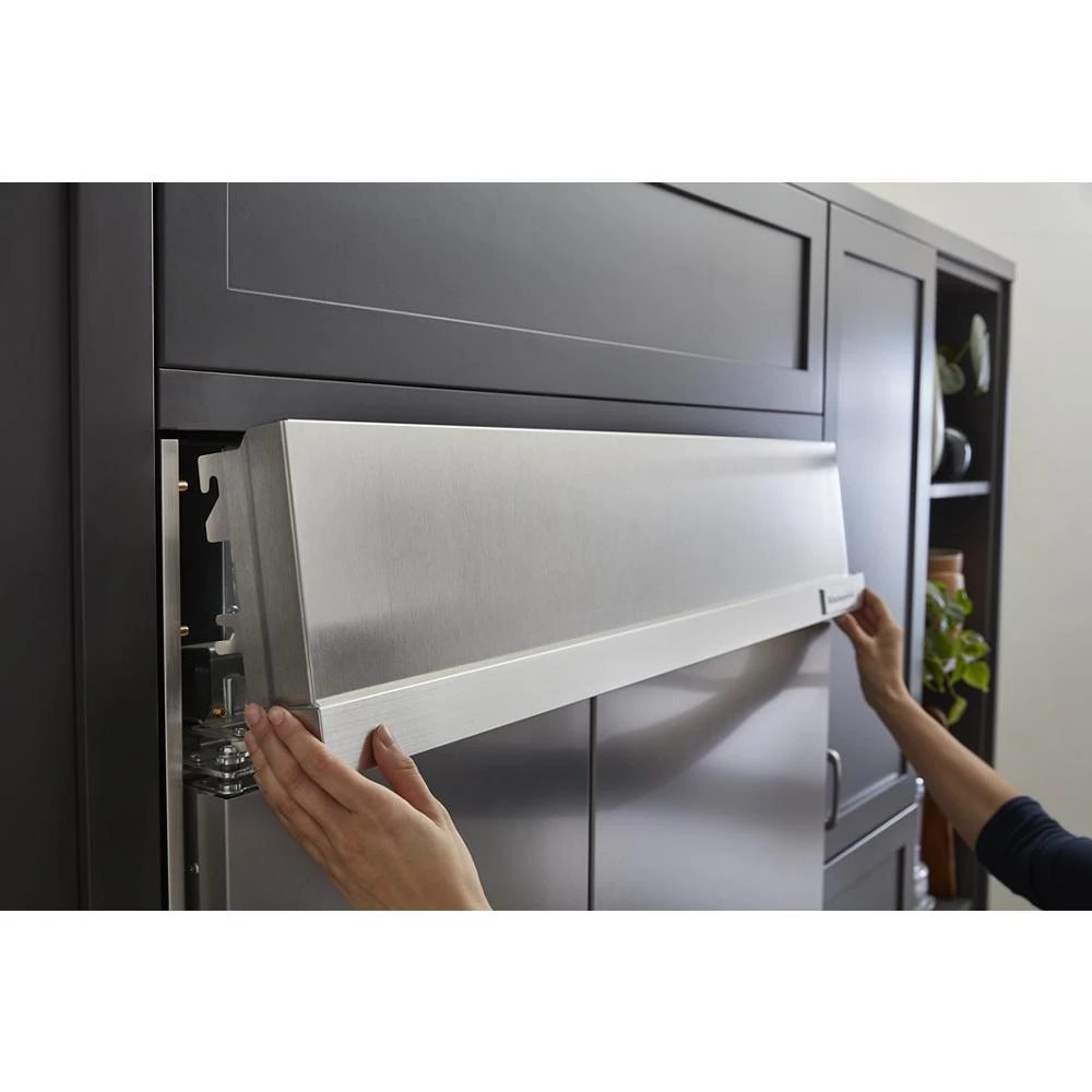 25.5 Cu Ft. 42" Built-In Side-by-Side Refrigerator with PrintShield™ Finish KBSN702MBS