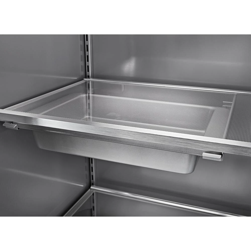 25.5 Cu Ft. 42" Built-In Side-by-Side Refrigerator with PrintShield™ Finish KBSN702MBS