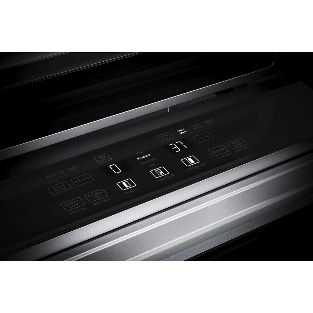 30 Cu. Ft. 48" Built-In Side-by-Side Refrigerator with PrintShield Finish KBSN708MPS
