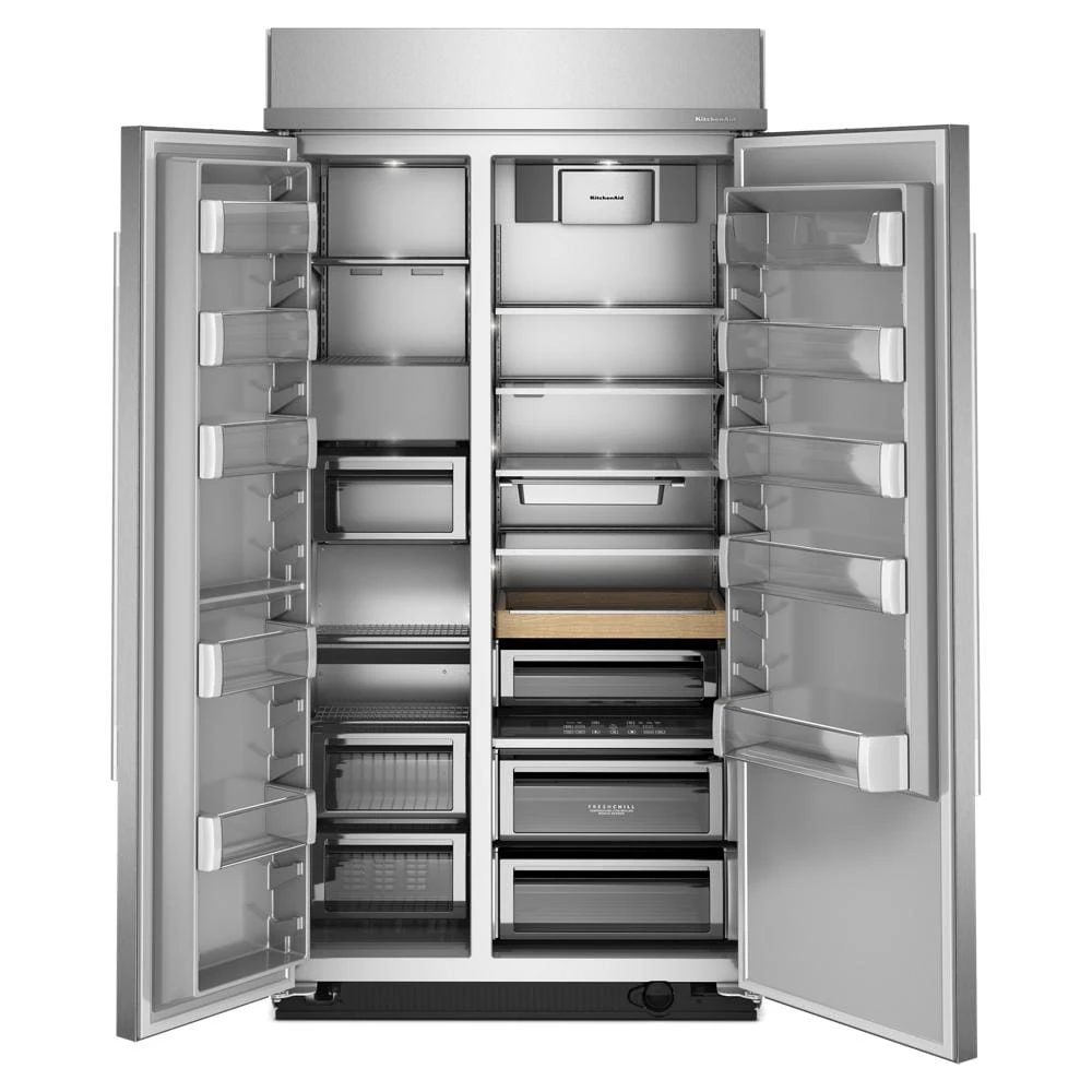 25.5 Cu. Ft. 42" Built-In Side-by-Side Refrigerator with Platinum Interior KBSN742SPS