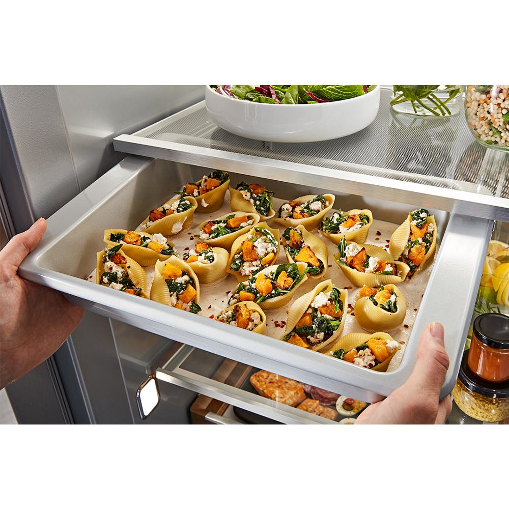 30 Cu. Ft. 48" Built-In Panel-Ready Side-by-Side Refrigerator KBSN748TPA