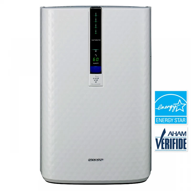 Plasmacluster Ion Air Purifier With True Hepa + Humidifier For Medium Rooms KC850U