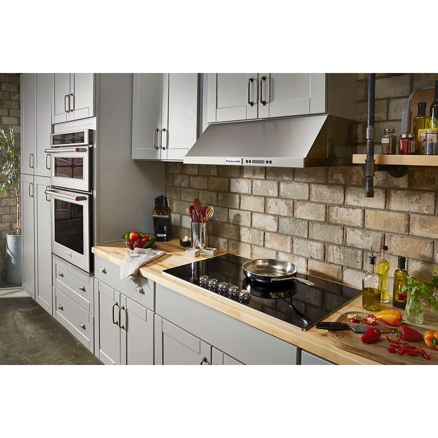 36" Electric Cooktop with 5 Elements and Knob Controls KCES556HSS