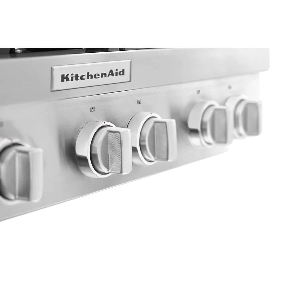 36'' 6-Burner Commercial-Style Gas Rangetop KCGC506JSS
