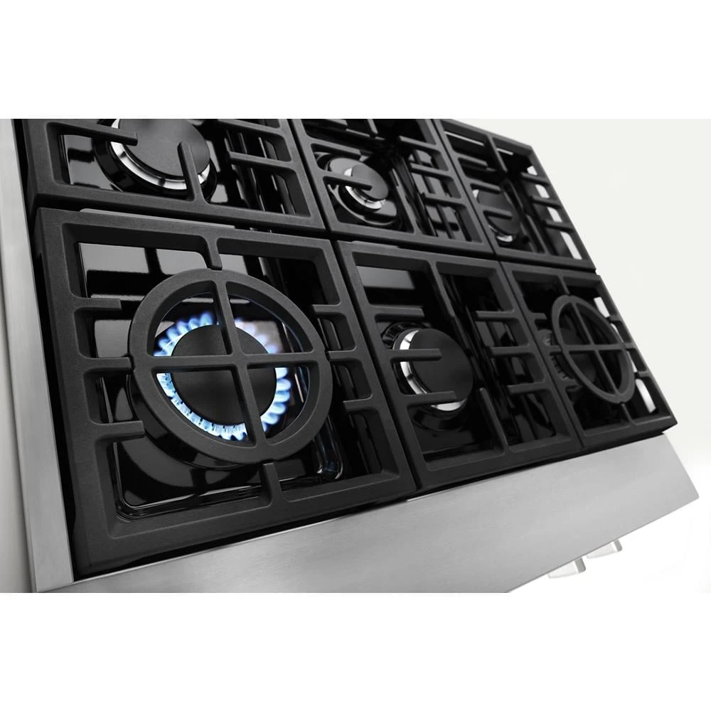 36'' 6-Burner Commercial-Style Gas Rangetop KCGC506JSS