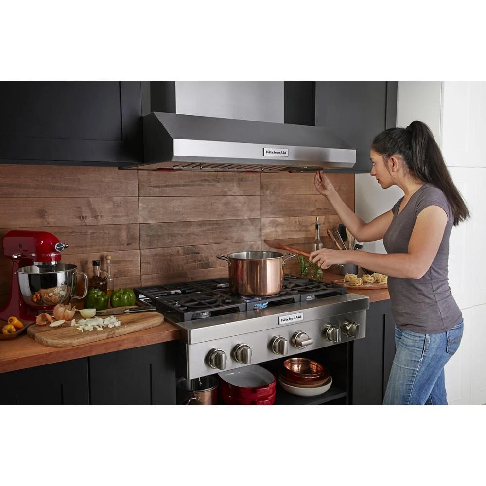 36'' 6-Burner Commercial-Style Gas Rangetop KCGC506JSS