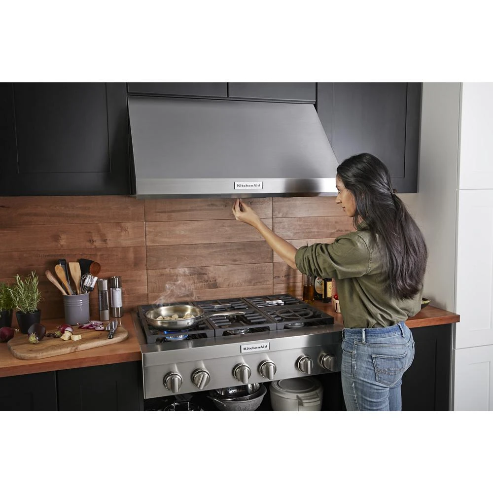 36'' 6-Burner Commercial-Style Gas Rangetop KCGC506JSS