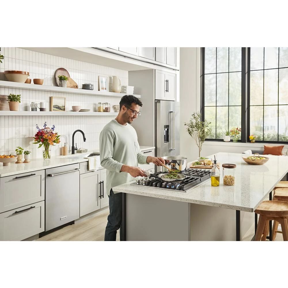 36" 5 Burner Gas Downdraft Cooktop KCGD506GSS