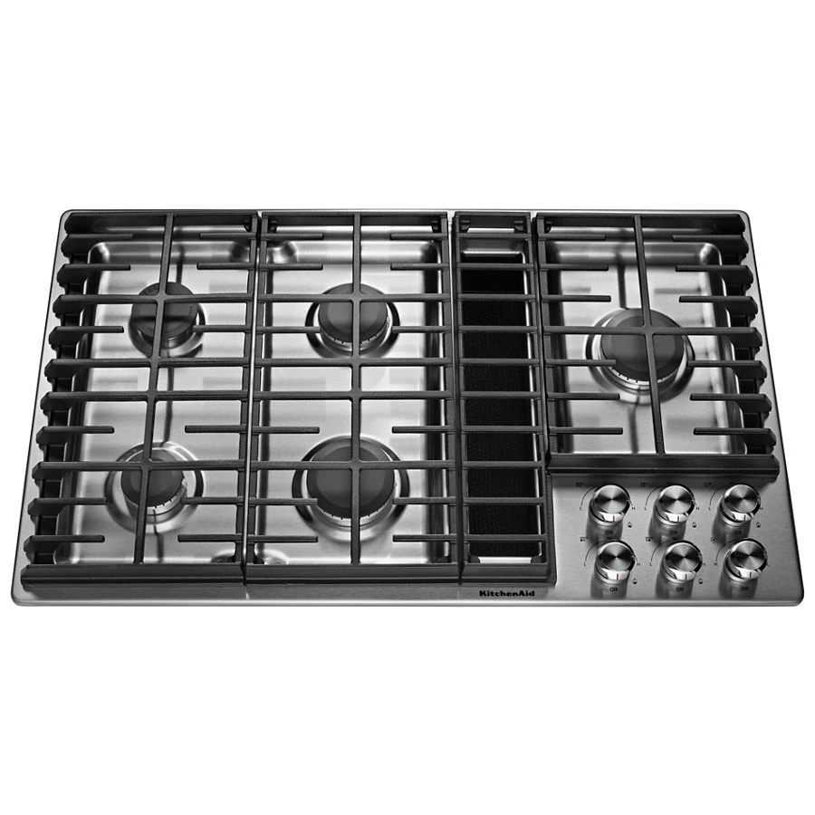 36" 5 Burner Gas Downdraft Cooktop KCGD506GSS