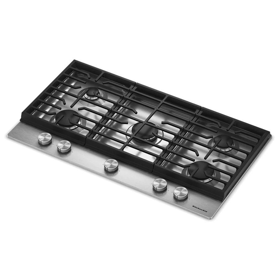 36 in. Gas Cooktop with 5 Versatile Burners KCGK336SSS