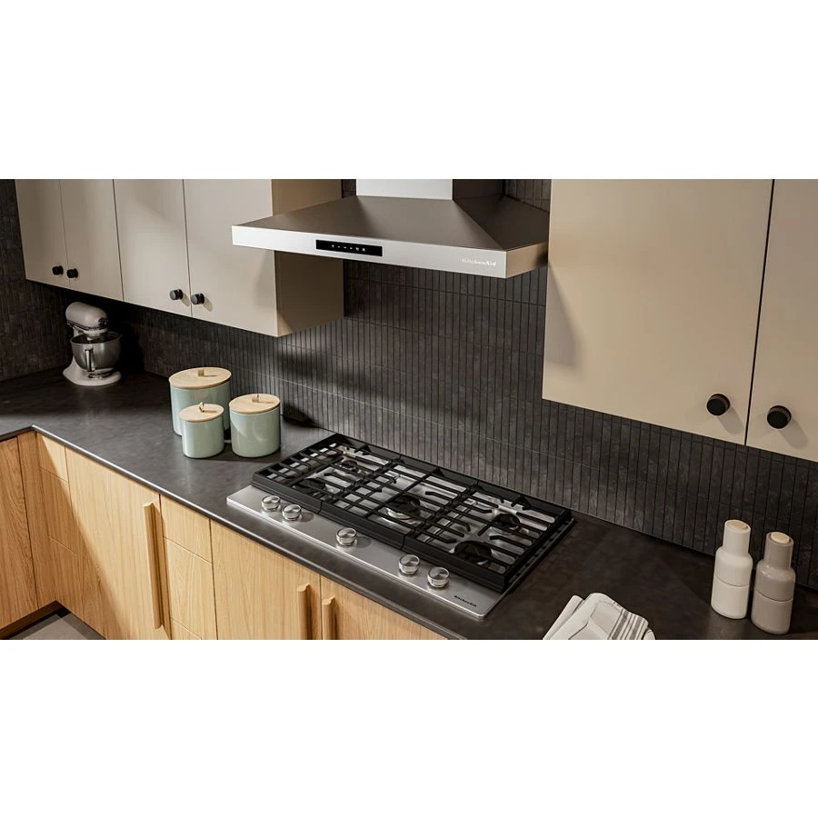 36 in. Gas Cooktop with 5 Versatile Burners KCGK336SSS