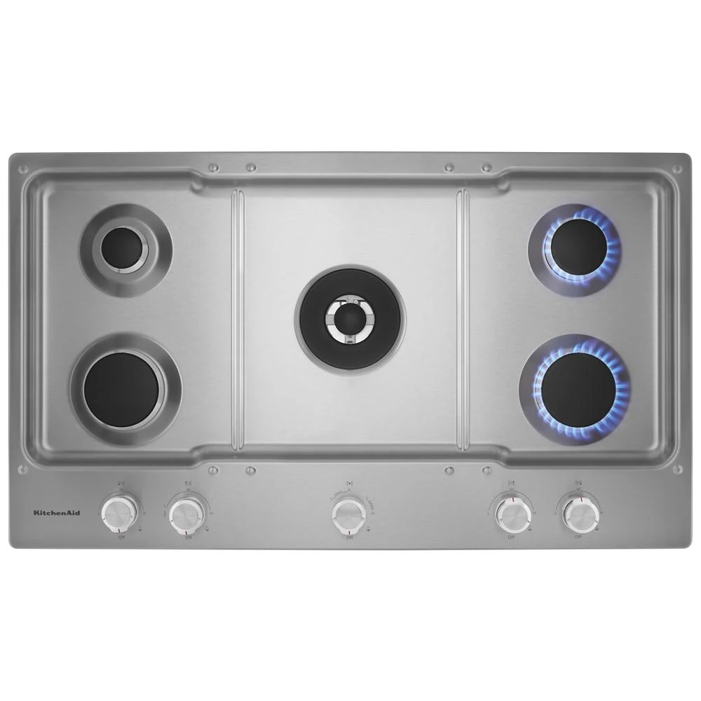 36" 5-Burner Gas Cooktop KCGS556ESS