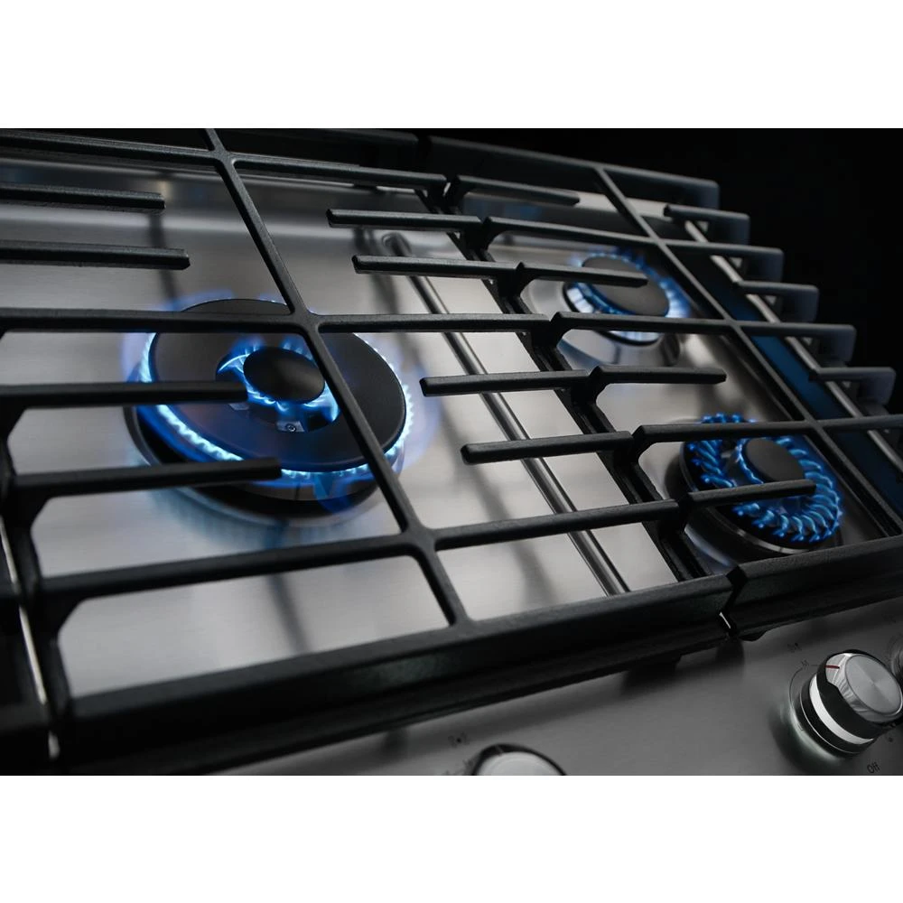 30" 5-Burner Gas Cooktop with Griddle KCGS950ESS