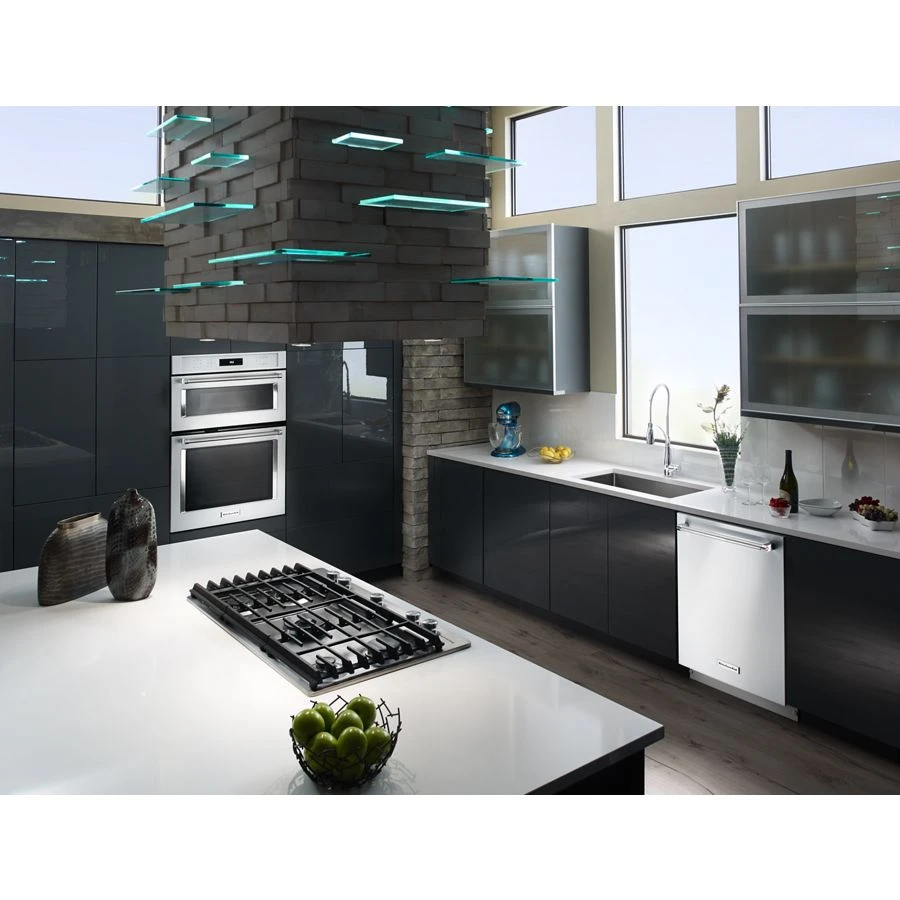 30" 5-Burner Gas Cooktop with Griddle KCGS950ESS