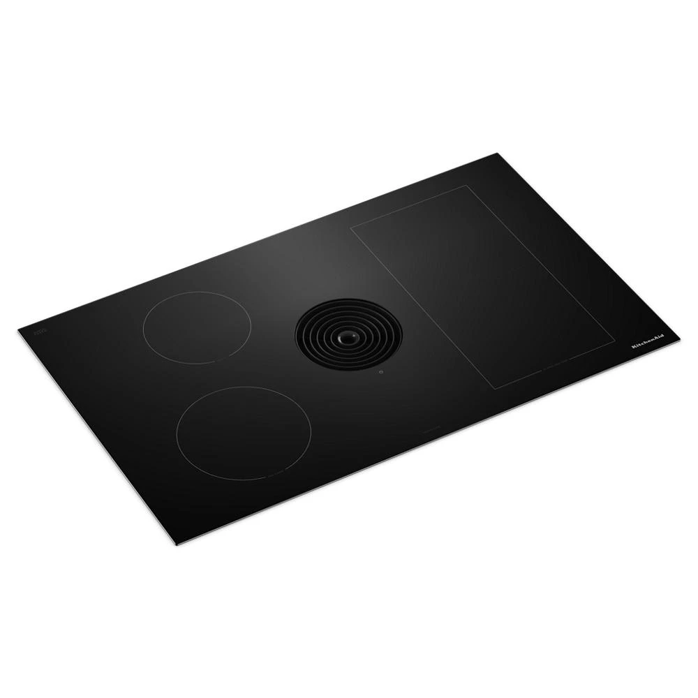 36-inch NextGen Induction Downdraft Cooktop with Bridge XL Even-Heat™ Zone KCID936SBL