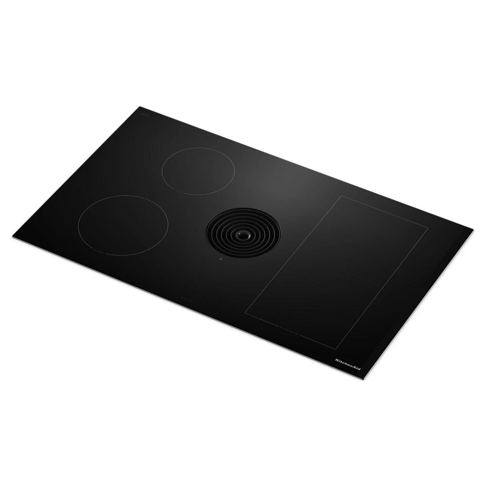 36-inch NextGen Induction Downdraft Cooktop with Bridge XL Even-Heat™ Zone KCID936SBL