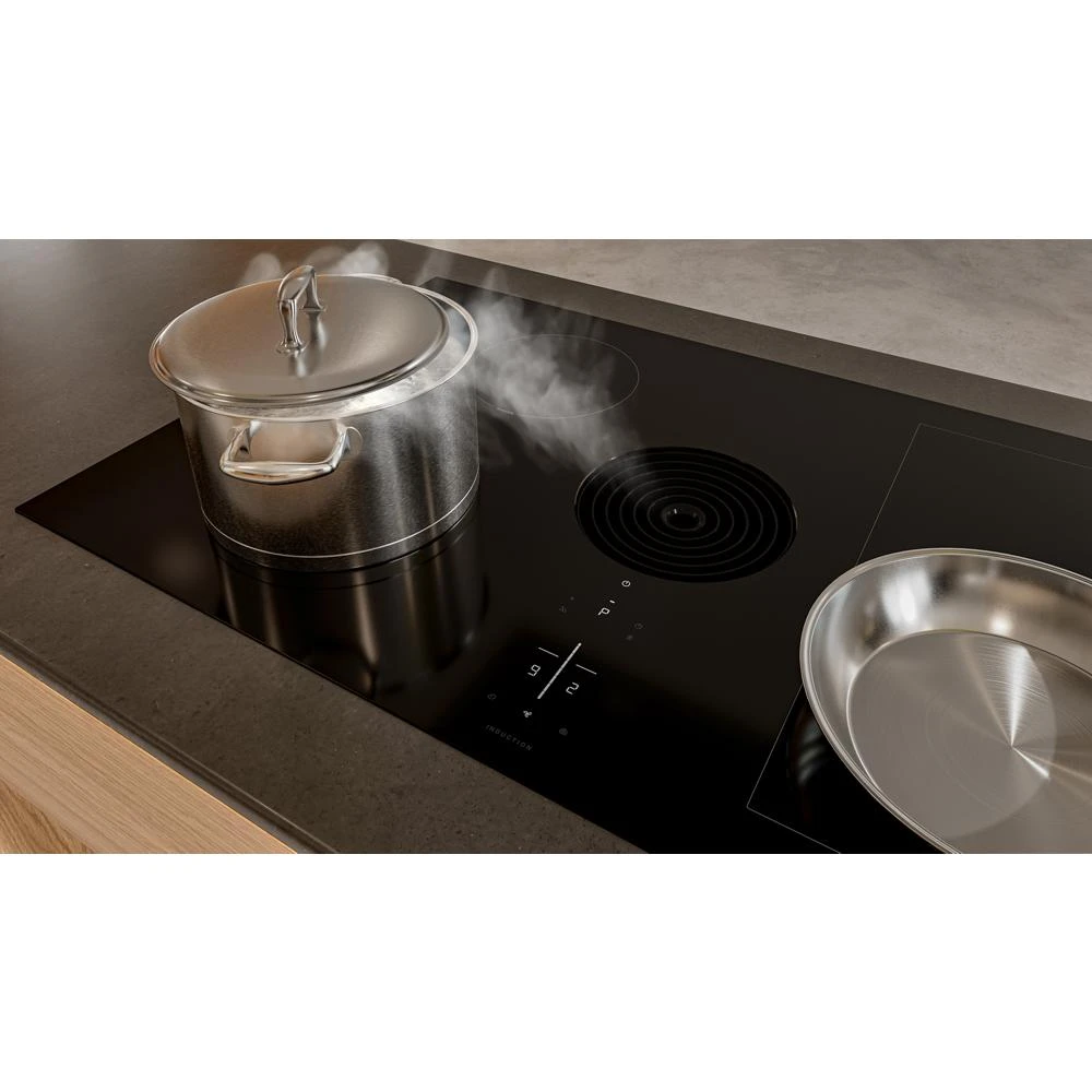 36-inch NextGen Induction Downdraft Cooktop with Bridge XL Even-Heat™ Zone KCID936SBL