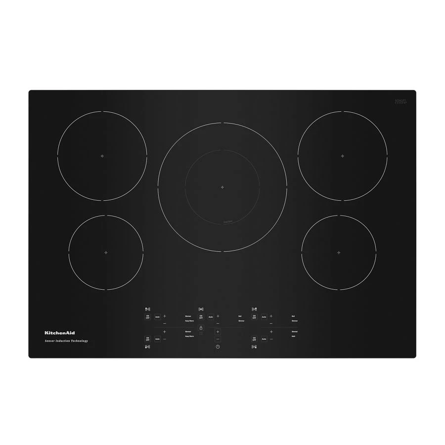 30-Inch 5-Element Sensor Induction Cooktop KCIG550JBL
