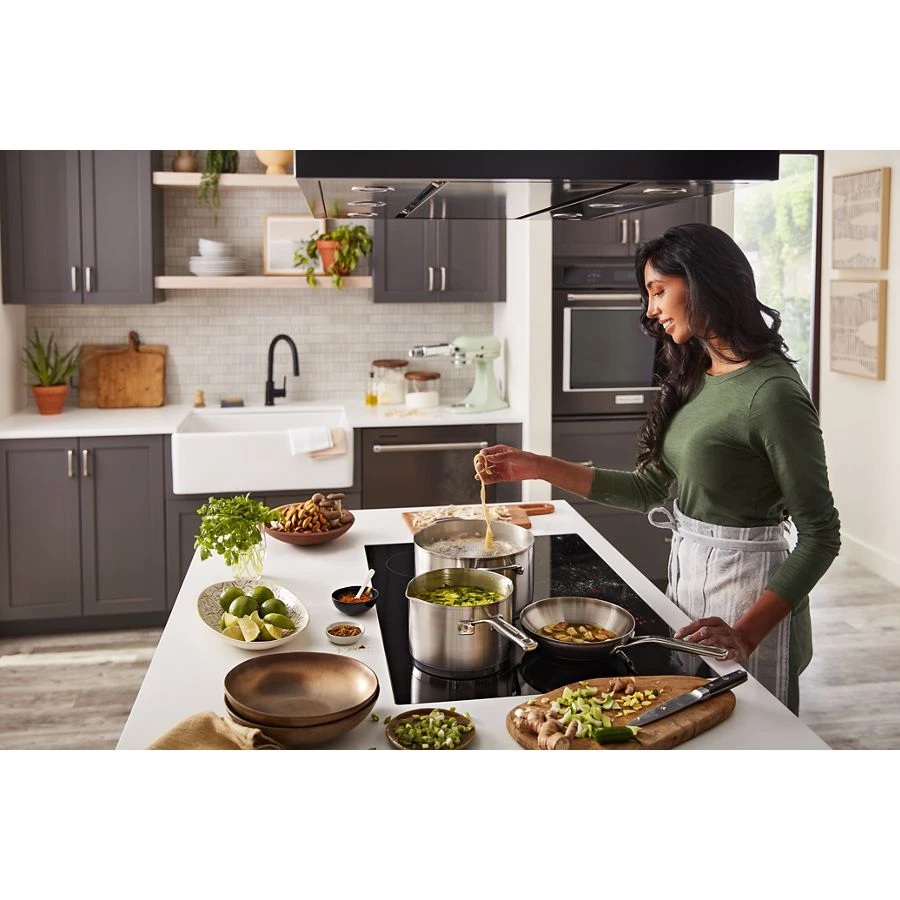 30-Inch 5-Element Sensor Induction Cooktop KCIG550JBL