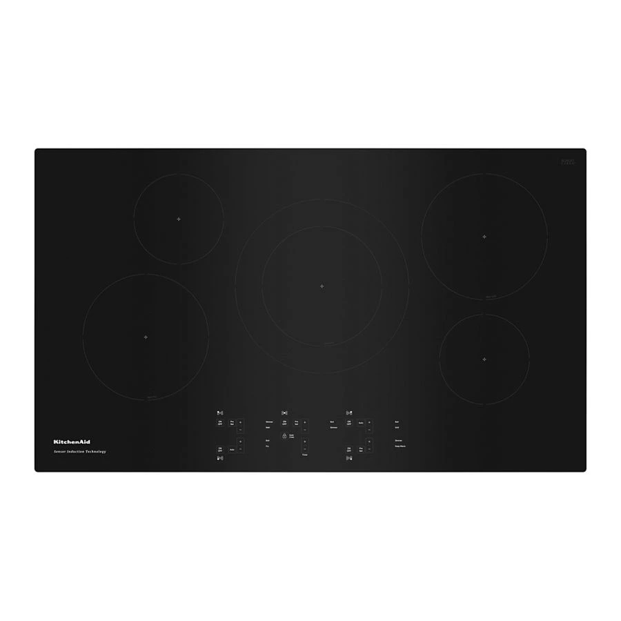 36-Inch 5-Element Sensor Induction Cooktop KCIG556JBL