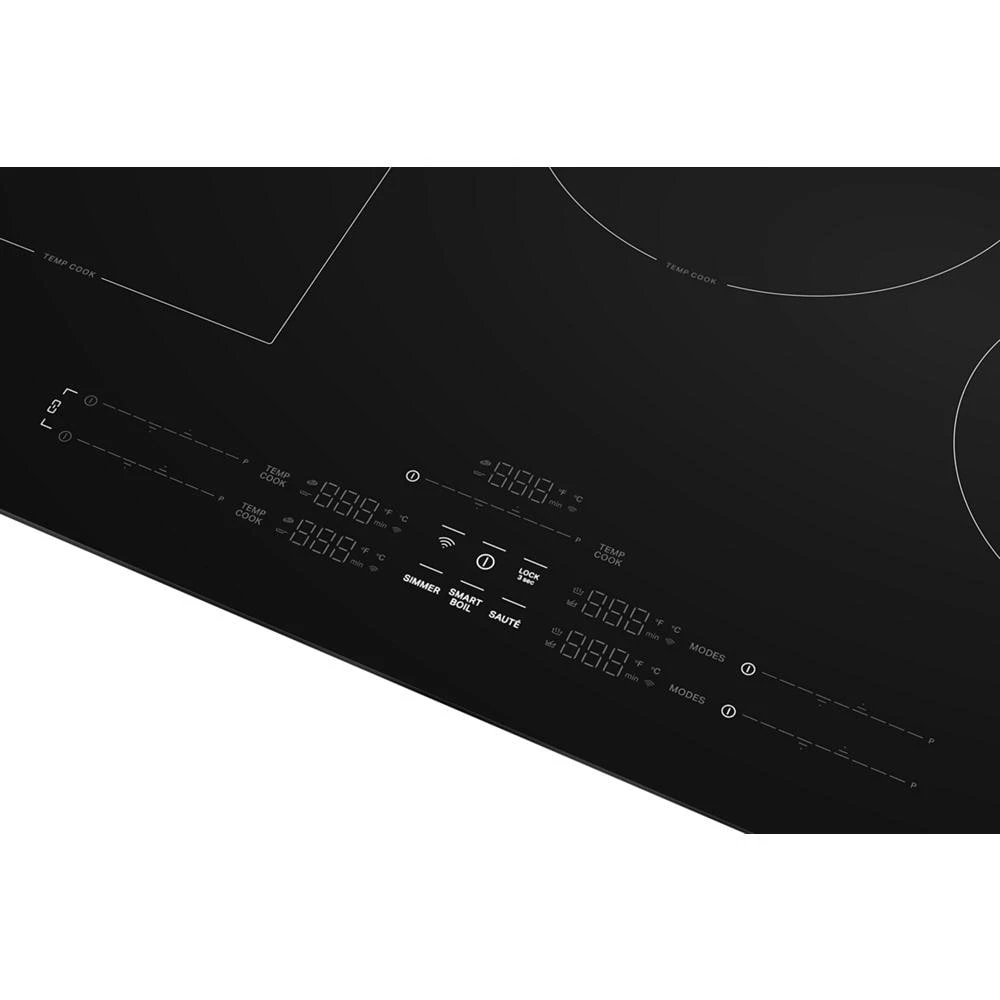 30" Temp Cook™ Induction Cooktop with 5 Cooking Zones KCIT730SBL