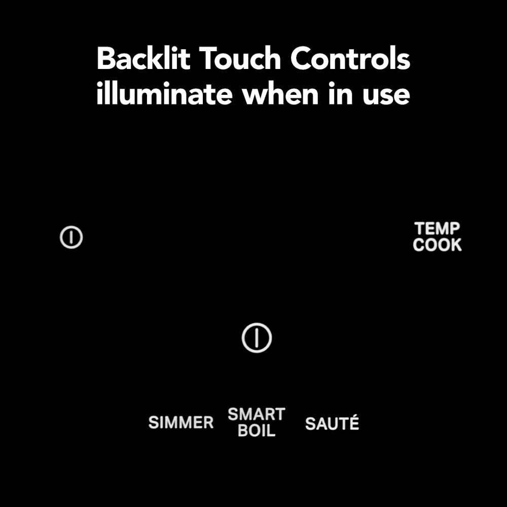 36" Temp Cook™ Induction Cooktop with 5 Cooking Zones KCIT736SBL