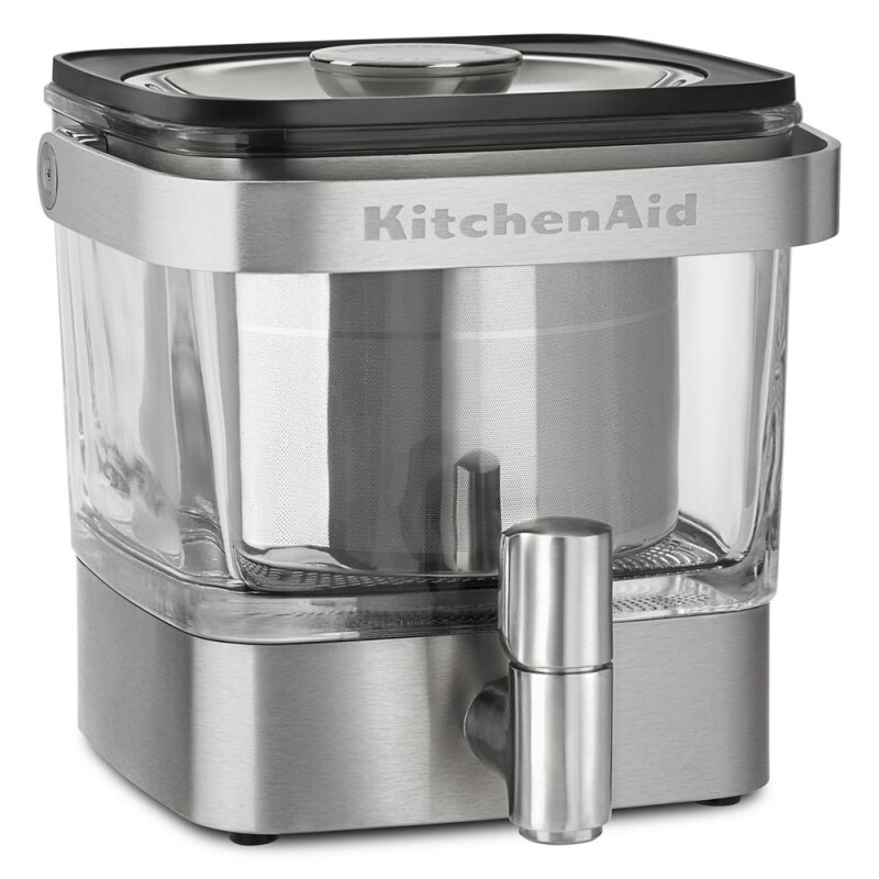 KitchenAid 28 oz Cold Brew Coffee Maker Brushed Stainless Steel KCM4212SX Picture 1