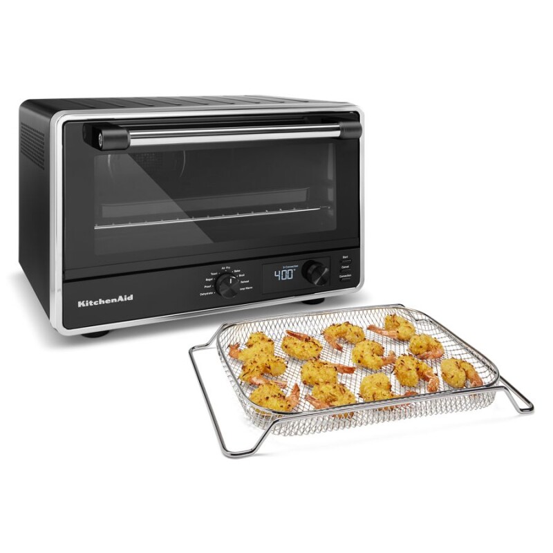 KitchenAid Digital Countertop Oven with Air Fry Black Matte KCO124BM Picture 1