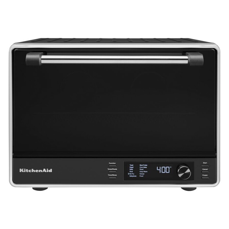 KitchenAid Dual Convection Countertop Oven with Air Fry and Temperature Probe Black Matte KCO224BM Picture 1
