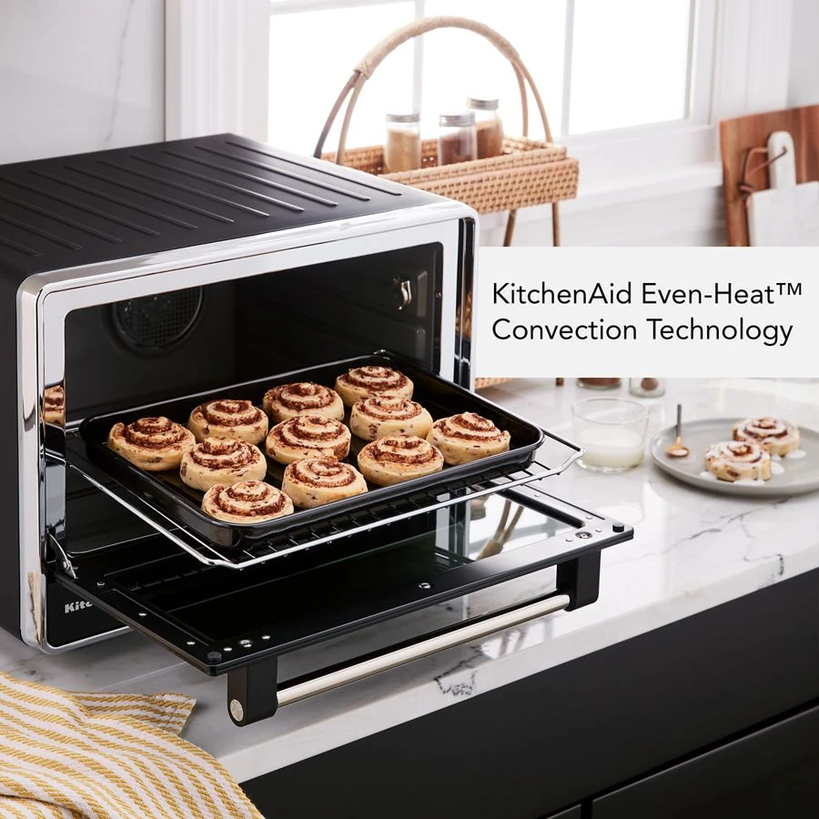 Dual Convection Countertop Oven with Air Fry and Temperature Probe KCO224BM
